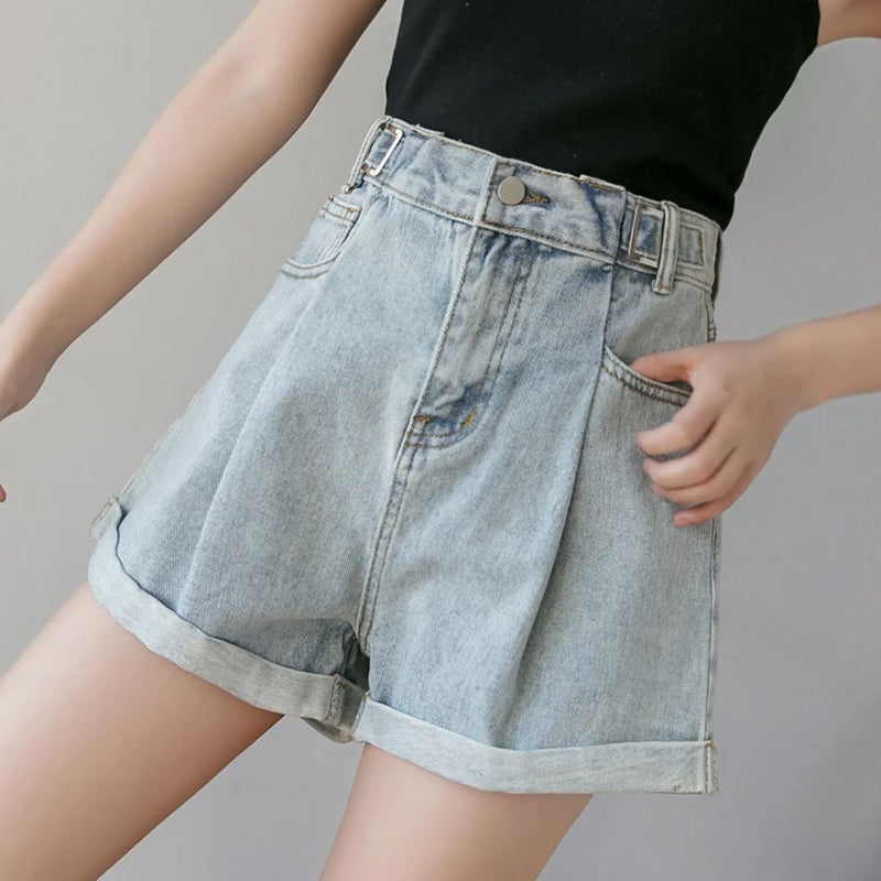 Lunero Eindhoven™ Blaire Jeans Short | Casual & Trendy