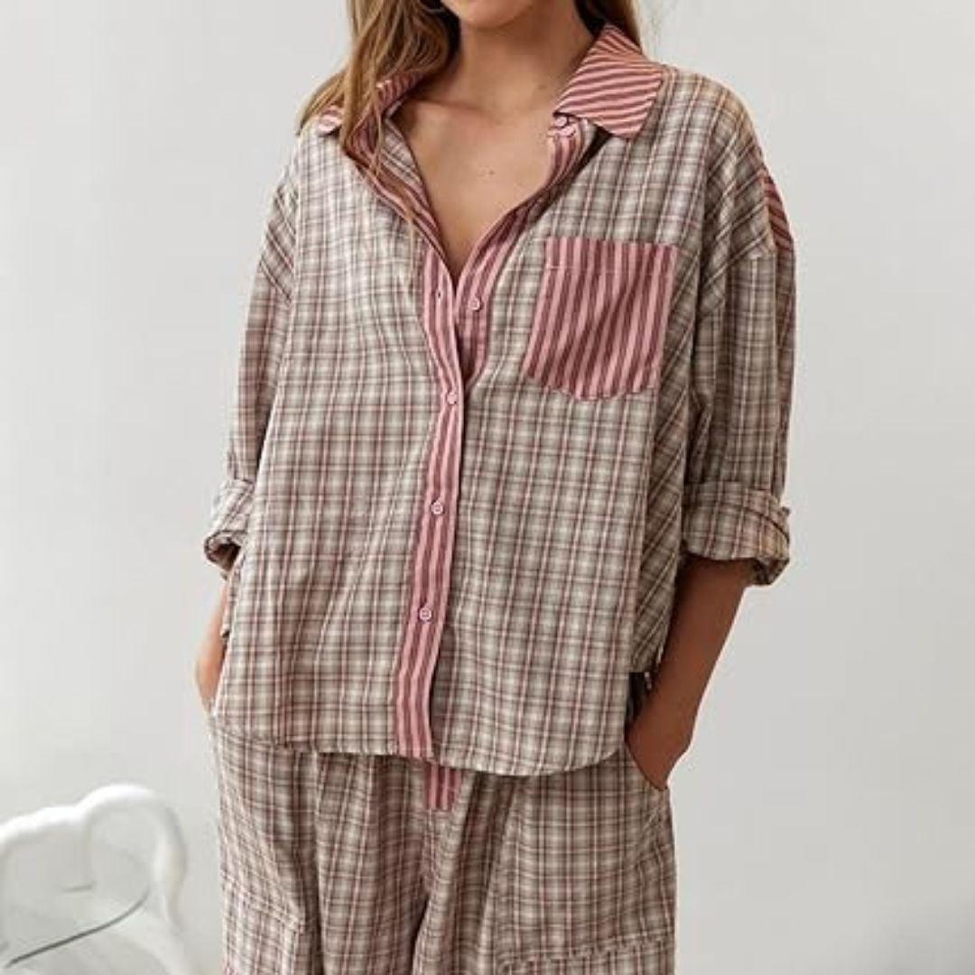 Lunero Eindhoven™ Liza Pyjama | Comfortabel & Casual