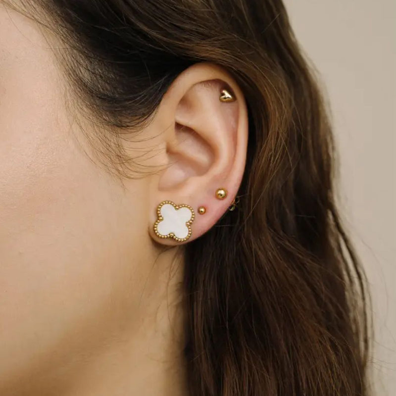 Lunero Eindhoven™ Parelklaver Oorbellen | Uniek & Stijlvol