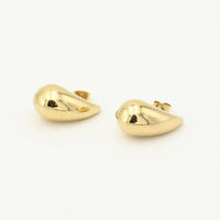 Lunero Eindhoven™ Gouden Teardrop Oorbellen (25 mm) | Veelzijdig & Trendy