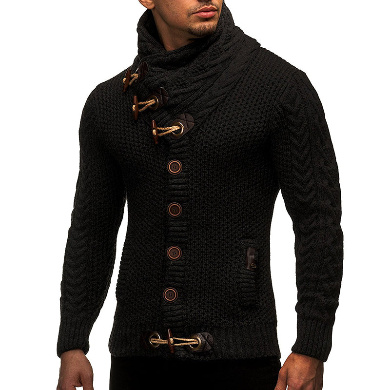 Lunero Eindhoven™ Turtleneck Mannenvest | Een stijlvol & casual herenvest