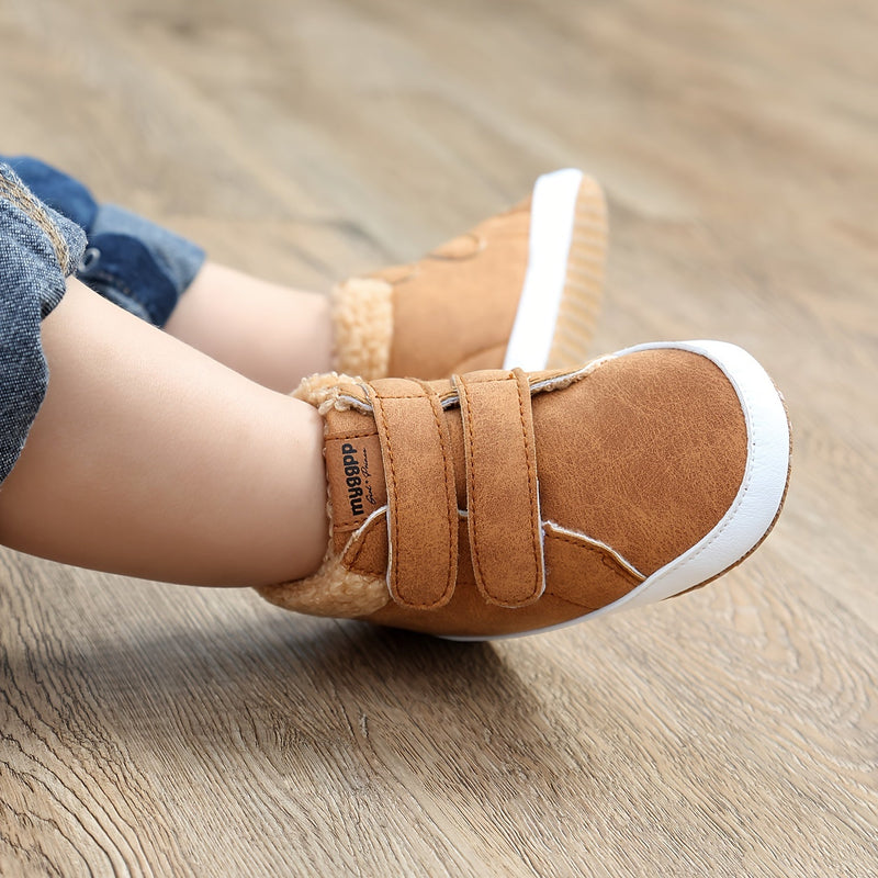 Warme Babyboots Noor met Klittenband – Klaar voor Elke Winterdag!