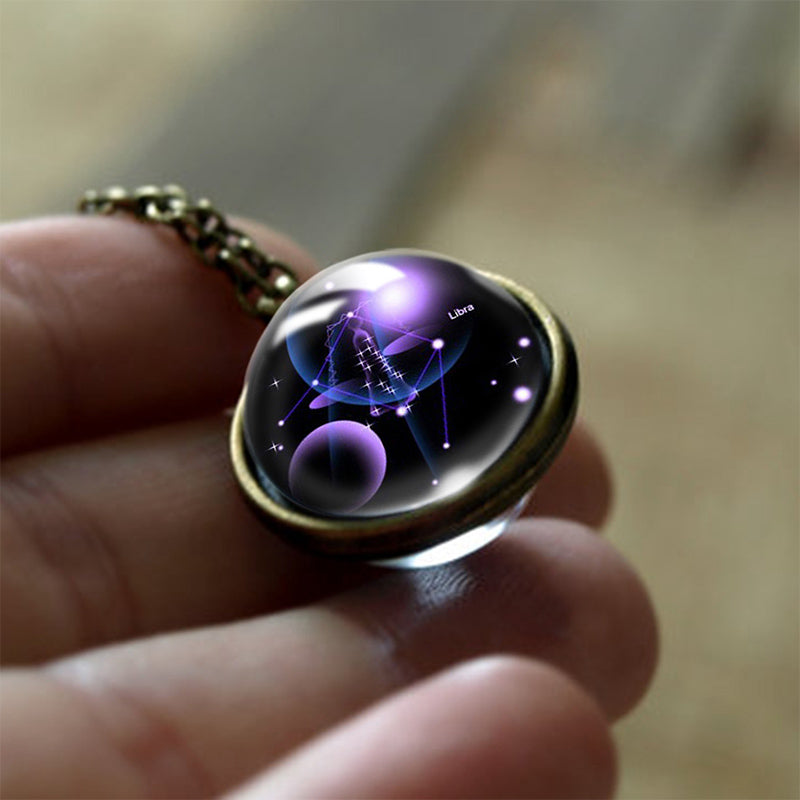 Glazen 12 Sterrenbeeld Beschermende Hanger - Sofia