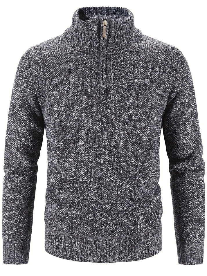 Lunero Eindhoven™ Thermal Jumper | Warme trui met halve ritssluiting