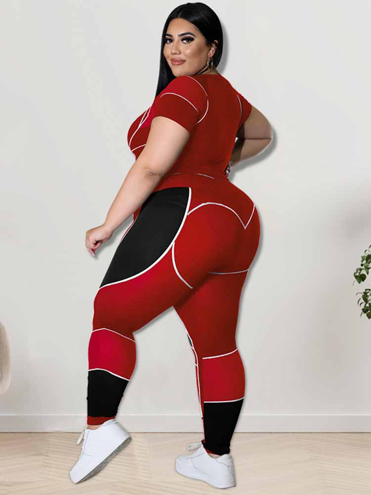 Lunero Eindhoven™ Alessandra Plus Size Sportset | Sportief & Stijlvol