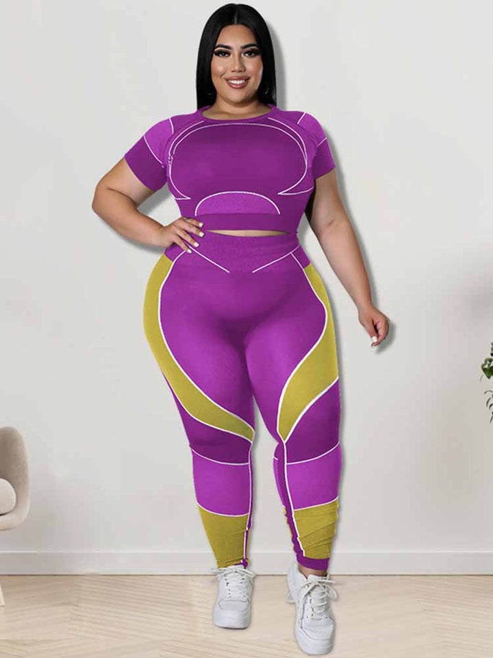 Lunero Eindhoven™ Alessandra Plus Size Sportset | Sportief & Stijlvol