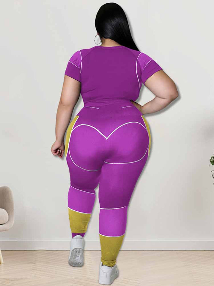 Lunero Eindhoven™ Alessandra Plus Size Sportset | Sportief & Stijlvol