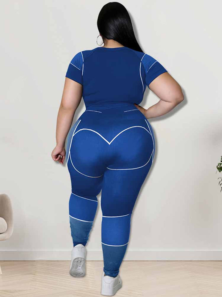 Lunero Eindhoven™ Alessandra Plus Size Sportset | Sportief & Stijlvol
