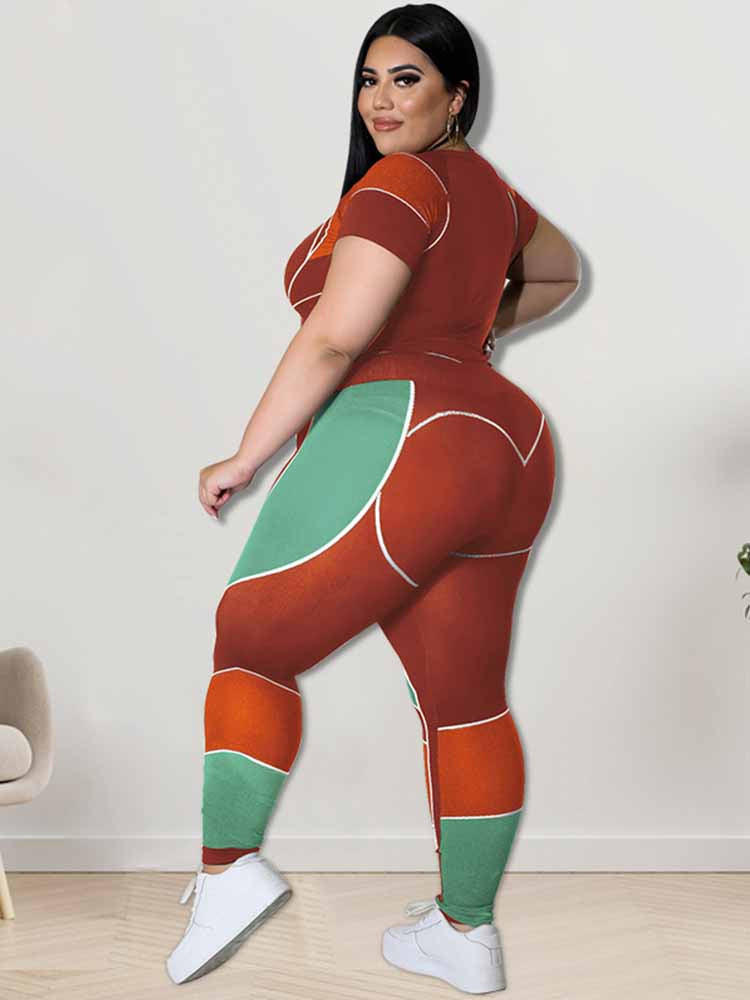 Lunero Eindhoven™ Alessandra Plus Size Sportset | Sportief & Stijlvol