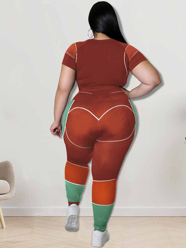 Lunero Eindhoven™ Alessandra Plus Size Sportset | Sportief & Stijlvol
