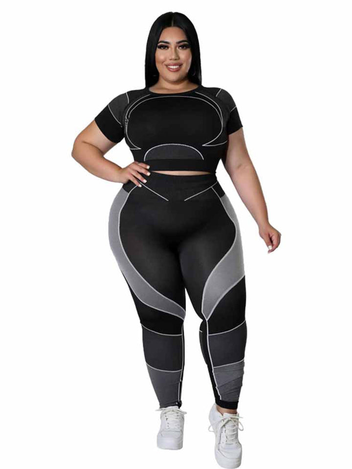 Lunero Eindhoven™ Alessandra Plus Size Sportset | Sportief & Stijlvol
