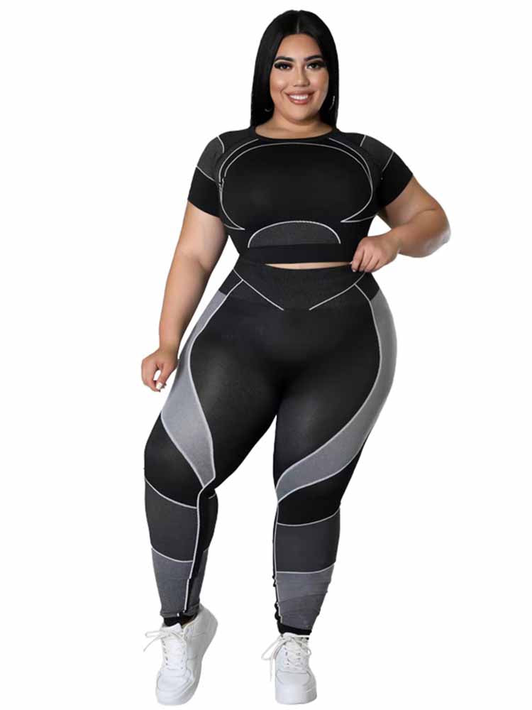 Lunero Eindhoven™ Alessandra Plus Size Sportset | Sportief & Stijlvol