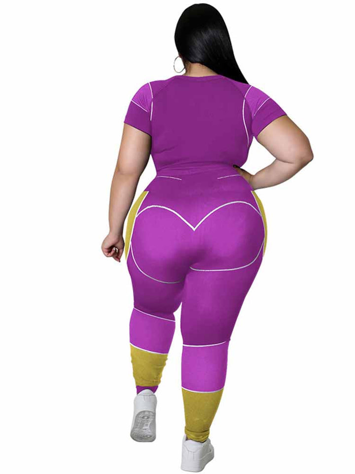 Lunero Eindhoven™ Alessandra Plus Size Sportset | Sportief & Stijlvol