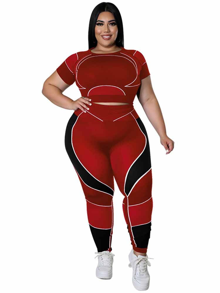 Lunero Eindhoven™ Alessandra Plus Size Sportset | Sportief & Stijlvol