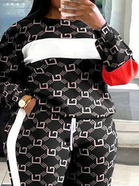 Lunero Eindhoven™ Latoya Plus Size Trainingspak | Stijlvol & Comfortabel