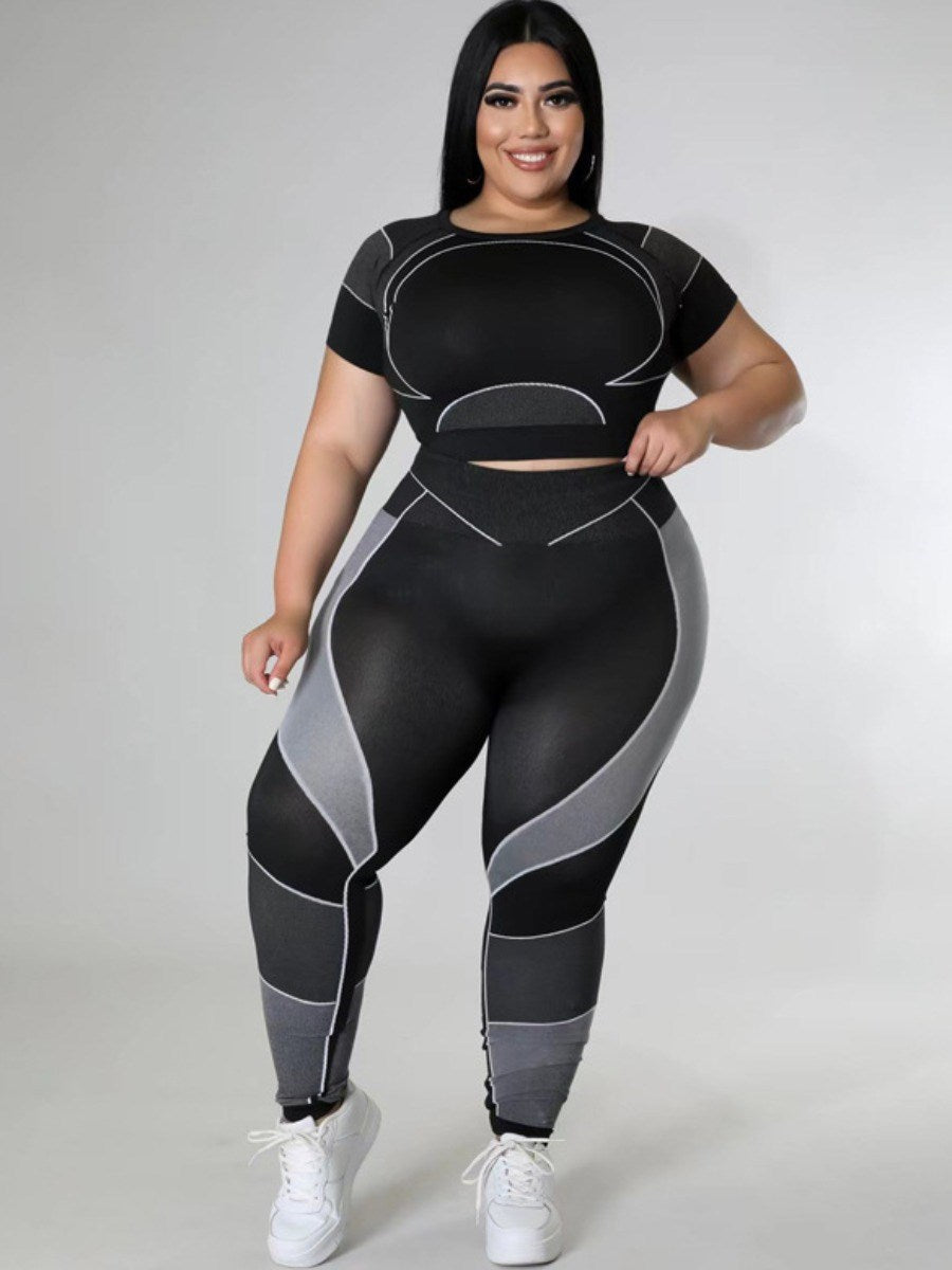 Lunero Eindhoven™ Kandy Plus Size Sportset | Comfortabel & Trendy