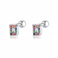 Gekleurde Letter Oorbellen - Letria