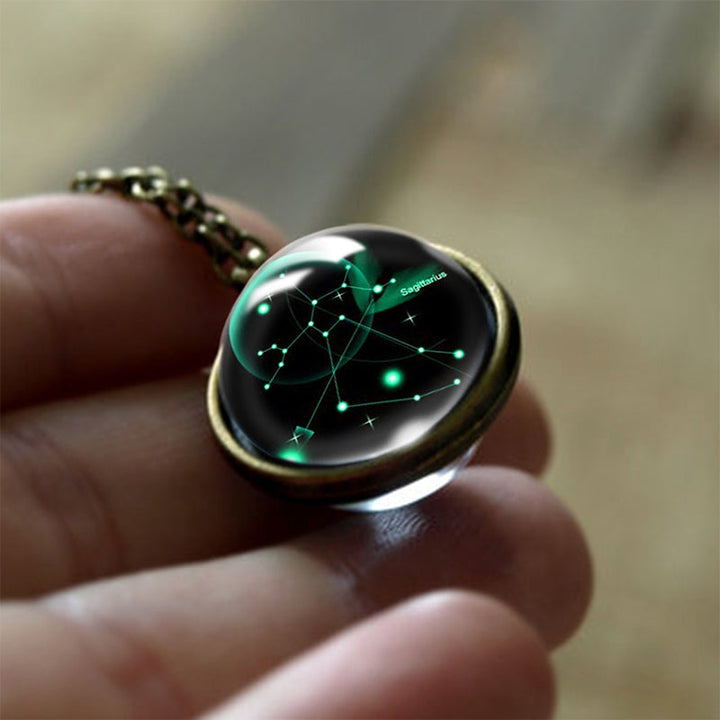 Glazen 12 Sterrenbeeld Beschermende Hanger - Sofia