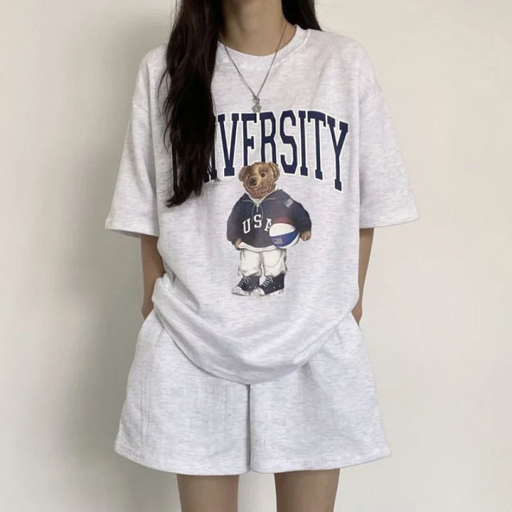 Zomer Short Set Dames – Leni