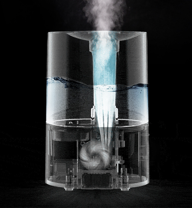 Lunero Eindhoven™ Oasis Breeze | Slimme luchtbevochtiger