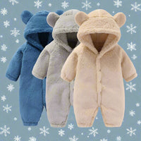 Warme Teddy Onesie met Oortjes – Ultiem Fleece Comfort voor Kids