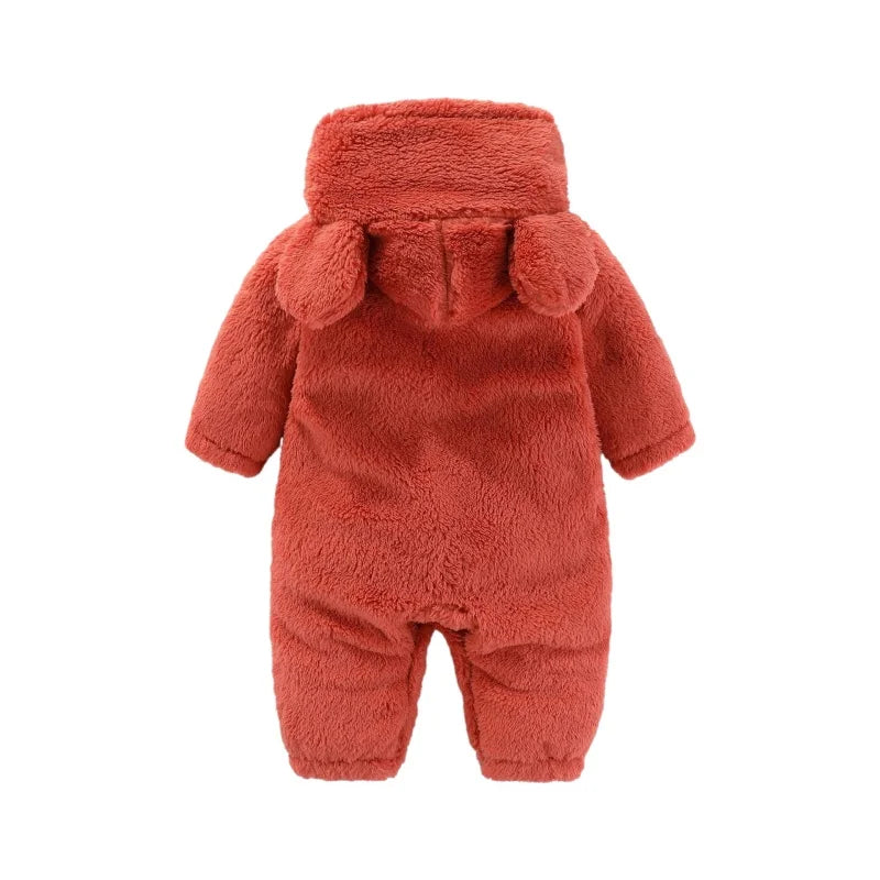 Warme Teddy Onesie met Oortjes – Ultiem Fleece Comfort voor Kids