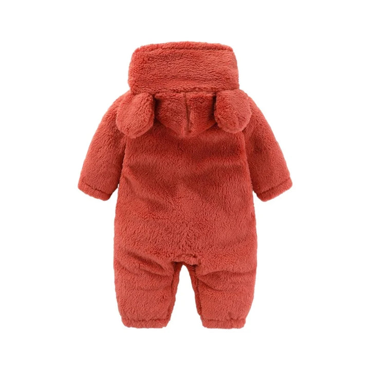 Warme Teddy Onesie met Oortjes – Ultiem Fleece Comfort voor Kids
