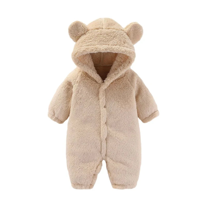 Warme Teddy Onesie met Oortjes – Ultiem Fleece Comfort voor Kids