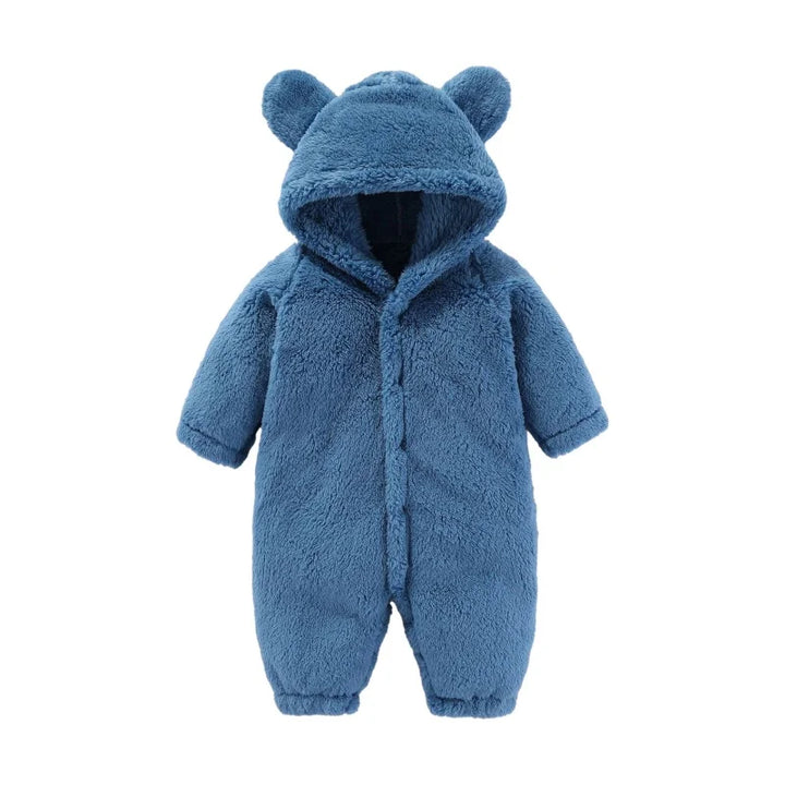 Warme Teddy Onesie met Oortjes – Ultiem Fleece Comfort voor Kids