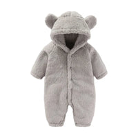 Warme Teddy Onesie met Oortjes – Ultiem Fleece Comfort voor Kids