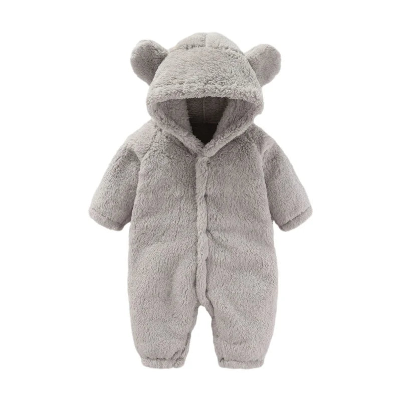 Warme Teddy Onesie met Oortjes – Ultiem Fleece Comfort voor Kids