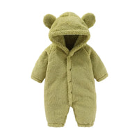 Warme Teddy Onesie met Oortjes – Ultiem Fleece Comfort voor Kids