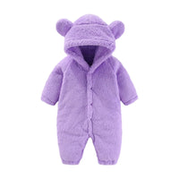 Warme Teddy Onesie met Oortjes – Ultiem Fleece Comfort voor Kids
