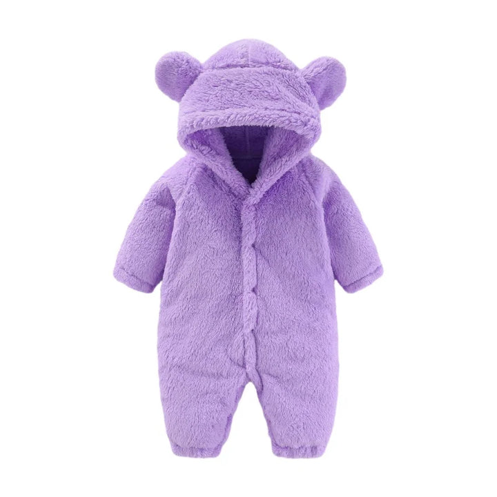 Warme Teddy Onesie met Oortjes – Ultiem Fleece Comfort voor Kids