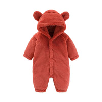 Warme Teddy Onesie met Oortjes – Ultiem Fleece Comfort voor Kids