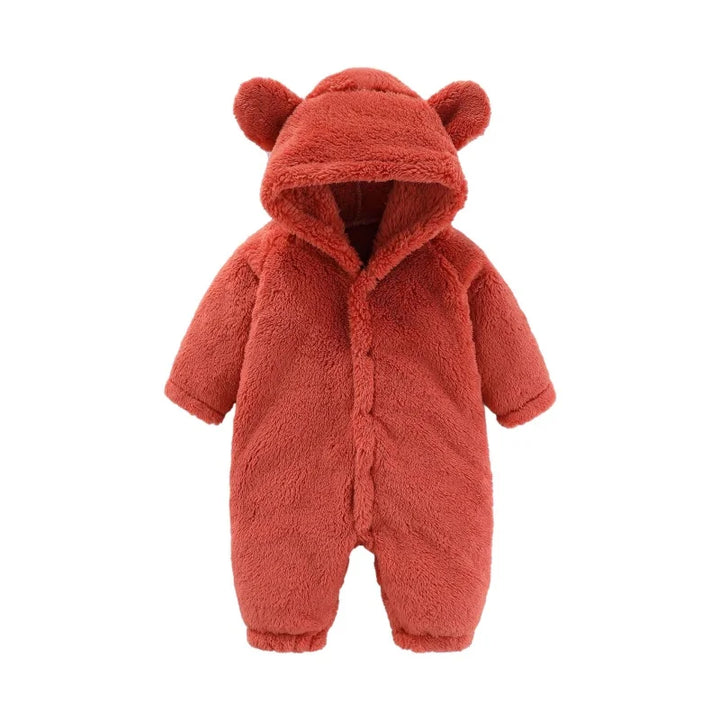 Warme Teddy Onesie met Oortjes – Ultiem Fleece Comfort voor Kids