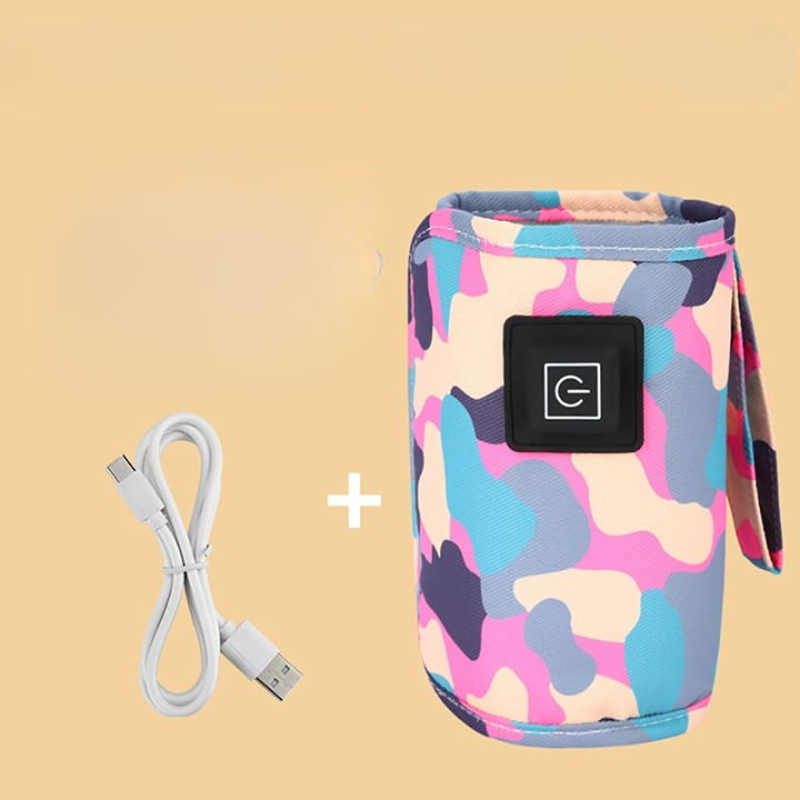 Draagbare USB Flessenverwarmer – WarmEase