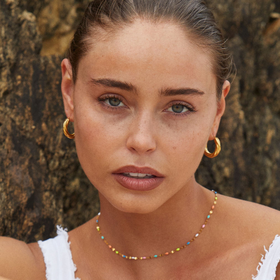 Regenboog Choker - Selina