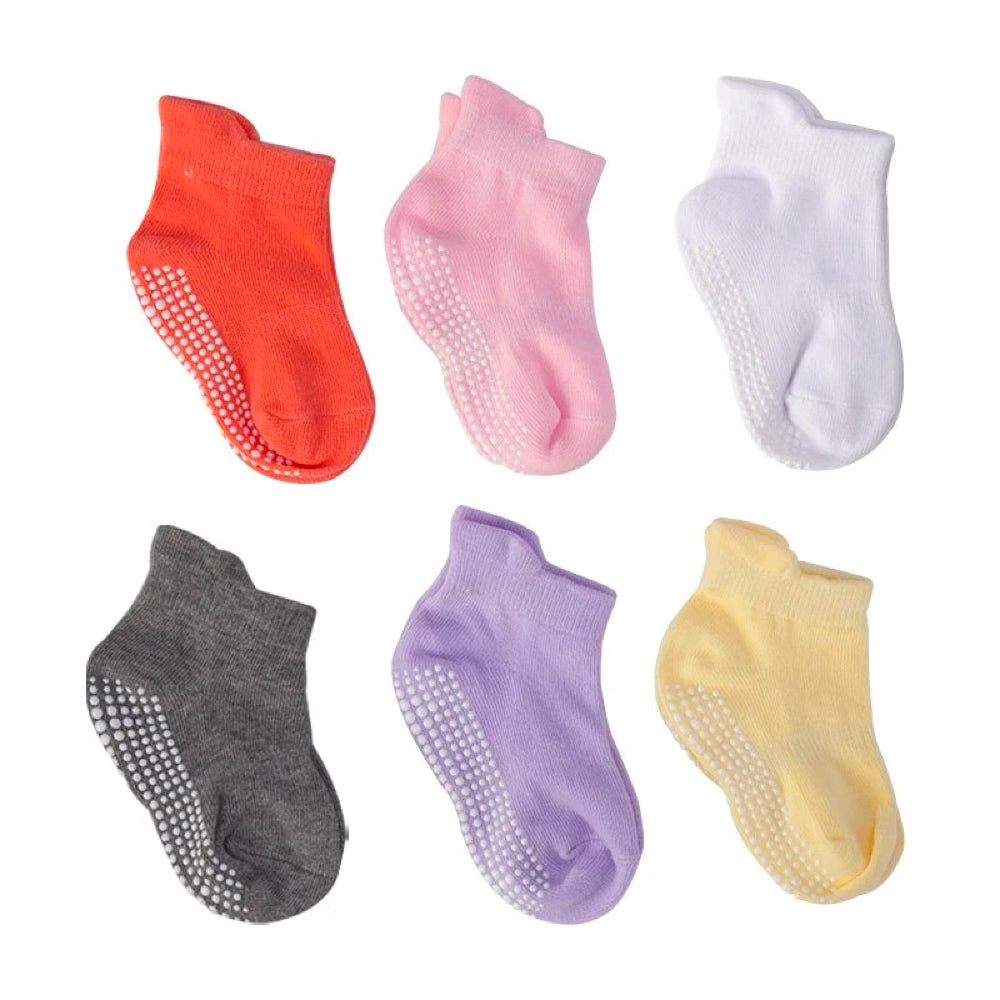 6 Paar Anti-Slip Babysokken – Finn