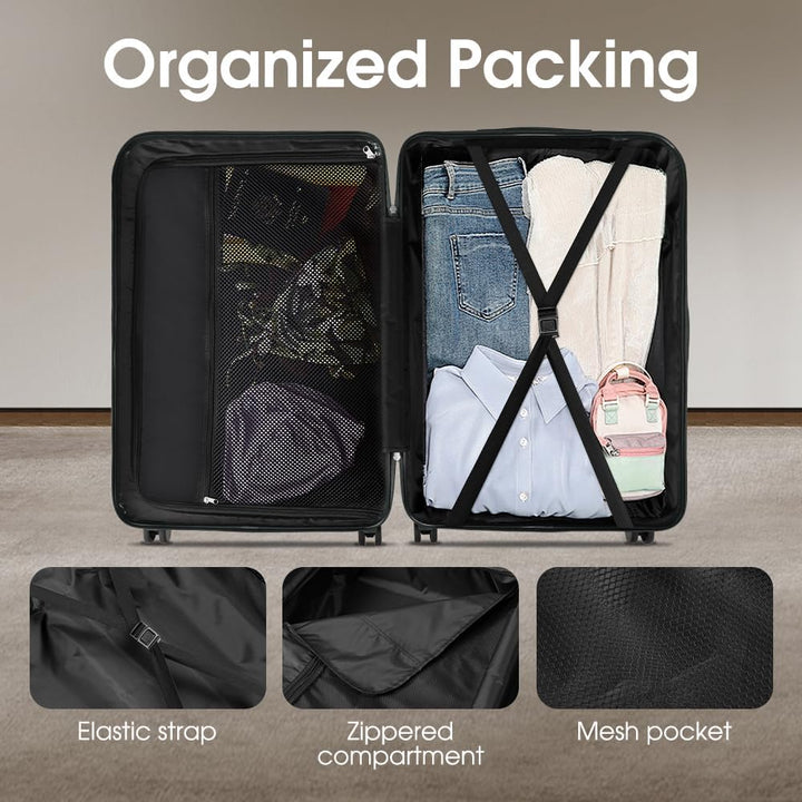 ABS Harde Koffer met Spinner Wielen & TSA Slot