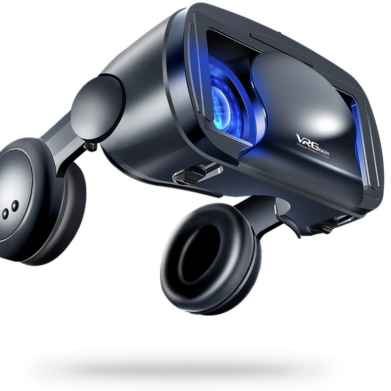 Lunero Reality PRO+™ | Smart VR Bril met Geïntegreerde Headset voor iPhone & Android