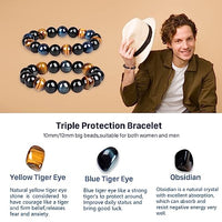 Bransoletka z koralikami z potrójną ochroną | Odważna z znaczeniem