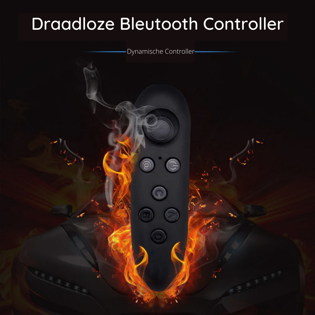 Lunero Reality PRO+™ | Smart VR Bril met Geïntegreerde Headset voor iPhone & Android