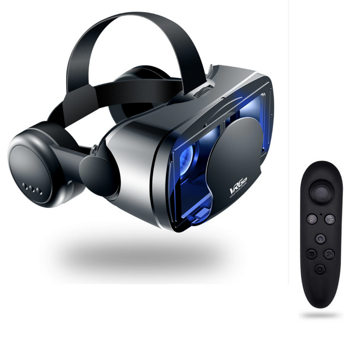 Lunero Reality PRO+™ | Smart VR Bril met Geïntegreerde Headset voor iPhone & Android