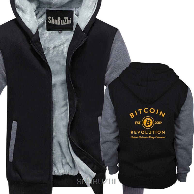 Lunero Bitcoin Revolution™ | Herfst & Winter Hoodie met Zachte Voering