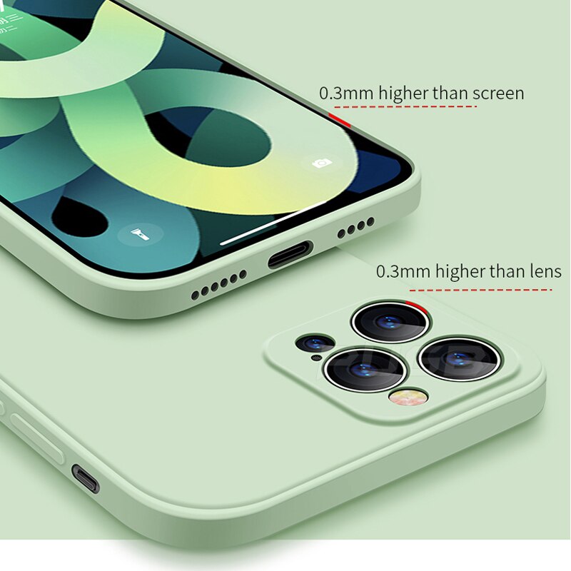 Lunero Eindhoven™ Liquid Silicone Case™ | Zachte beschermende case voor iPhone 11, 12 en 13