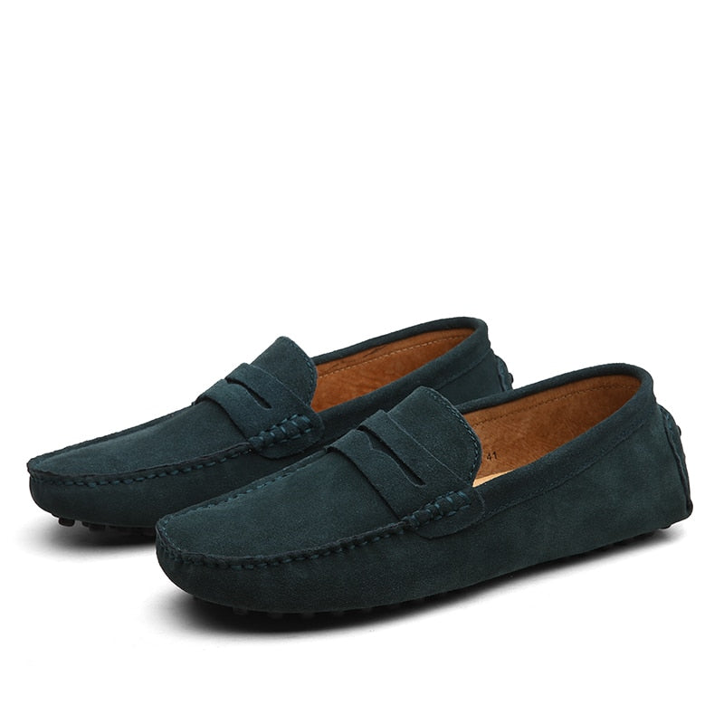 Lunero Eindhoven™ Italian | Mens Fashion Casual Suede Loafers Voor Heren