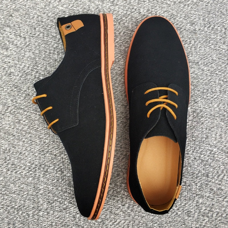 Lunero Eindhoven™ Otto Oxford Schoenen | Casual herenschoenen