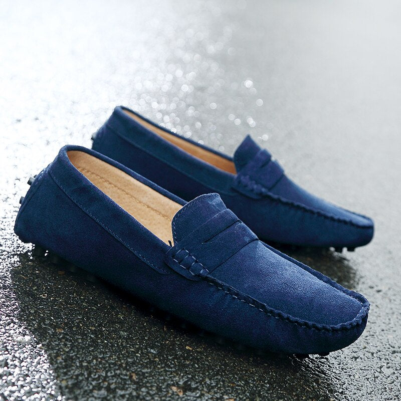 Lunero Eindhoven™ Italian | Mens Fashion Casual Suede Loafers Voor Heren