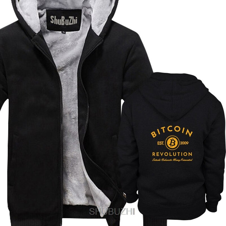 Lunero Bitcoin Revolution™ | Herfst & Winter Hoodie met Zachte Voering